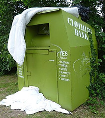 Clothes recycling bank