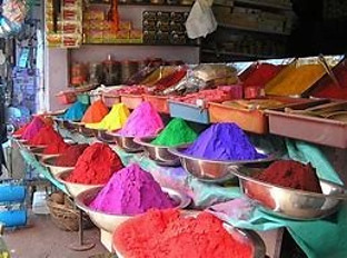 Dye in powder form
