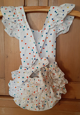Romper with frills Romper with frills
