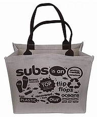 Subs recycled totebag
