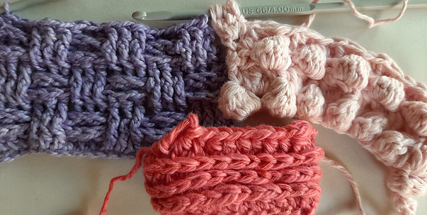 Easy Textured Crochet Stitches for any project