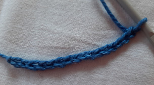 Learn how to crochet chain stitch