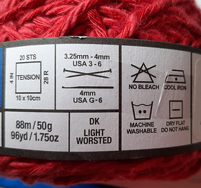 Look at labels for hook size when you learn you to crochet