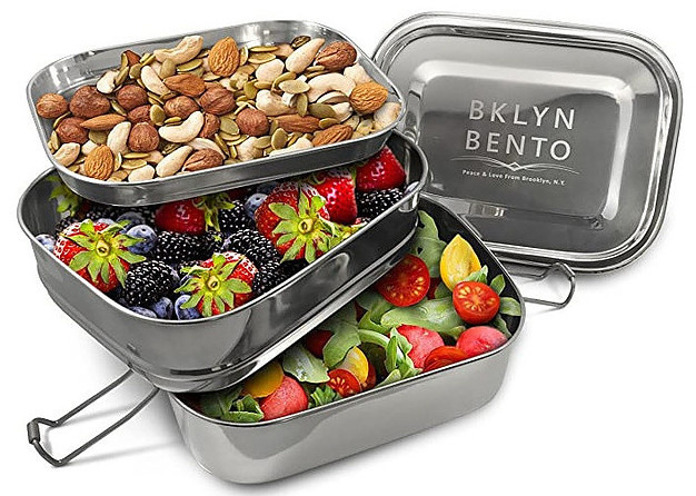 Stainless steel Bento lunch boxes