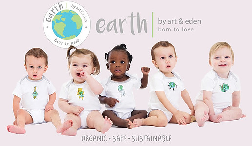 Art and Eden organic clothes for babies and kids