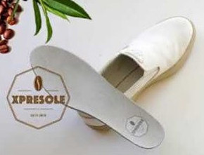 Innovative textile solutions with fabric made with coffee grounds used in footwear