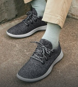 Sustainable Allbirds shoes made from wool