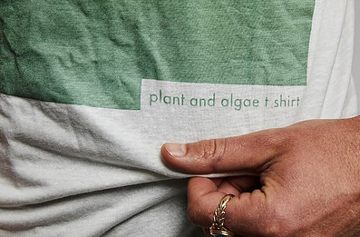 Vollebak used what is seaweed fabric to make a biodegradable t-shirt