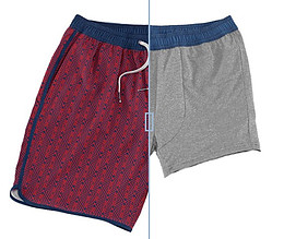 Fair Harbor mens short swim trunks for boxer liner