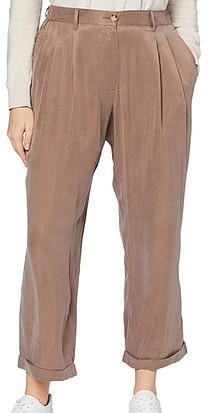 Sheen on cupro designer resort wear women trousers