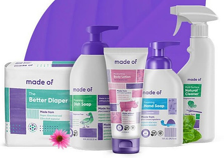 best organic baby care products from Made Of