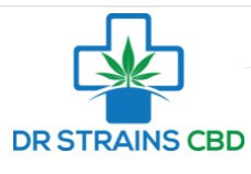 Dr Strains logo of what is the best CBD oil on the market