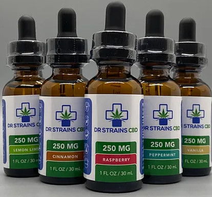 Hemp flowers sale of Dr Strain CBD tincturess