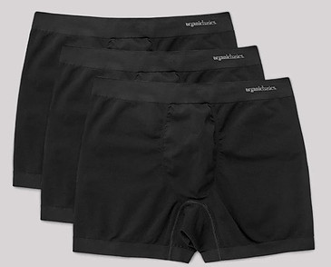 Best fabric for men's underwear are organic natural or recycled