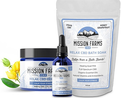 Best CBD for stress from Mission Farms CBD