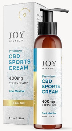 Joy Organics CBD sports cream
