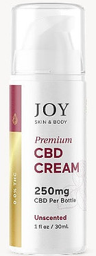 Joy Organics uses what is CBD extract in topicals