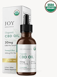 What is organic MCT oil is used in Joy Organics CBD tinctures